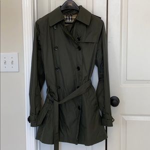 Burberry rain slicker